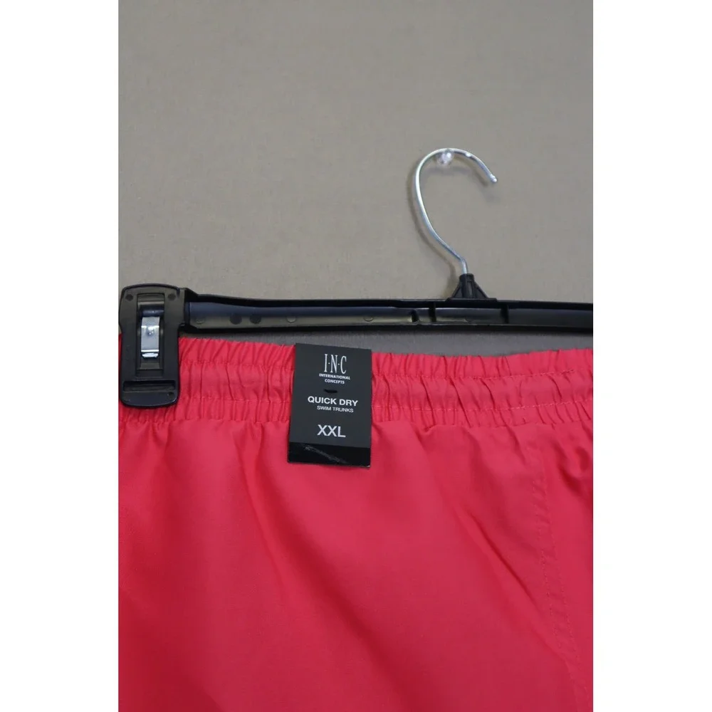 INC International Concepts Men Regular Fit Quick Dry Swim‎ Trunks Size XXL
